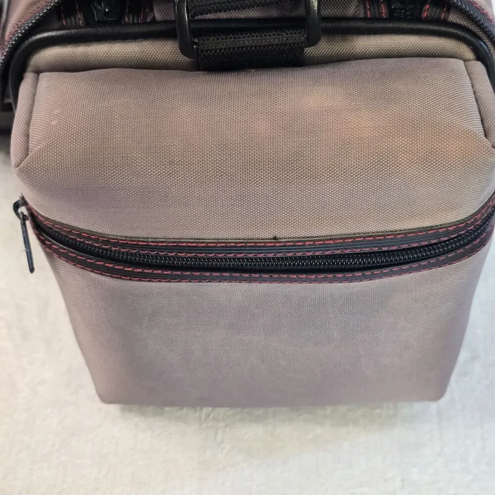 Ryka Camera Bag TB-250 Grey Padded Divides DSLR 14”x8”x7” Faded Shoulder Strap